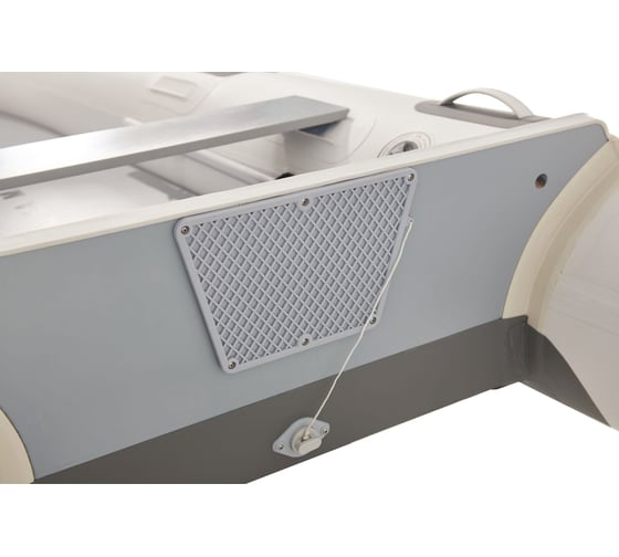 Надувная лодка Aqua Marina DELUXE U-TYPE 2.5 м, 250x140 см, алюминиевые весла, насос, сумка, до 280 кг BT-UD250