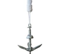 Якорь-кошка Aqua Marina набор для лодок, каяков, байдарок, веревка 8 м B0301912