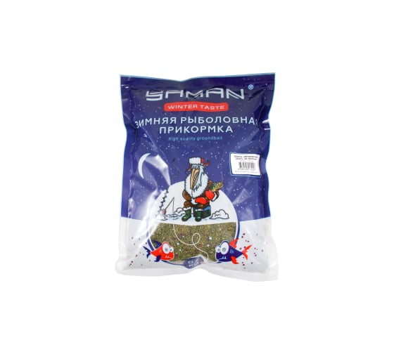 Прикормка Yaman Winter Taste Карась зимняя увлажненная (анис), зелёный, 700 г Y-WT-29