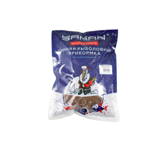 Прикормка Yaman Winter Taste Карась зимняя увлажненная (чеснок), микс, 700 г Y-WT-28