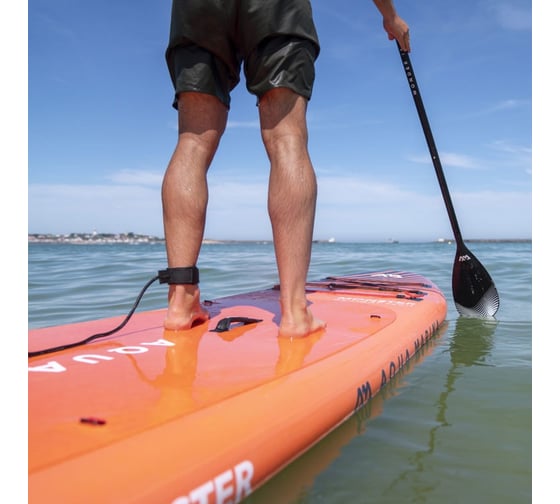Весло Aqua Marina SPORTS III для SUP-доски, алюминиевое, трехсекционное, регулируемое 175-220 см B0303922