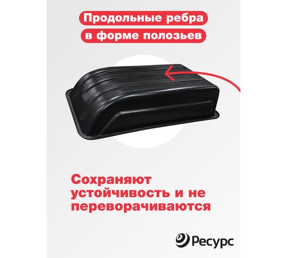 Сани для рыбаков Ресурс 001, 865х460х130 мм, 24184
