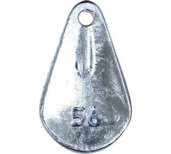 Груз Yaman Ложка плоская с вертлюгом, 10 шт, 56 гр Я-ГЛП-56-10 1