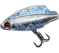 Блесна вертикальная зимняя Lucky John ЦИКАДА с тройником Owner, 3.75 г, 34 мм 8189-19S