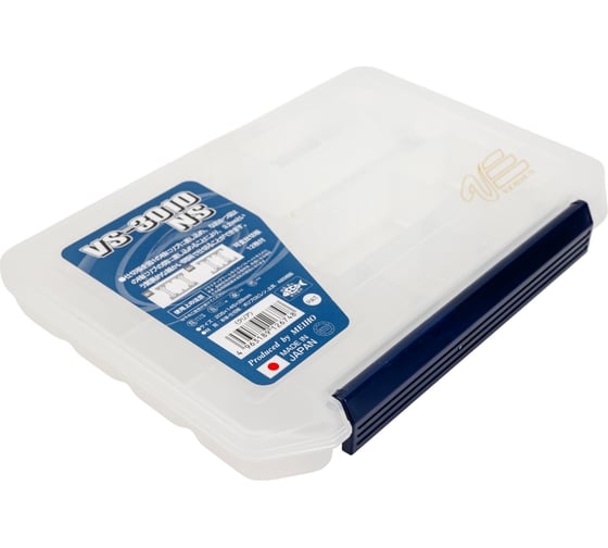MEIHO Коробка рыболов.  Versus VS-3010NS Clear 205x145x28 VS-3010NS-C