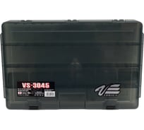 MEIHO Коробка рыболов.  Versus VS-3045 Black 410х264х43 VS-3045-B
