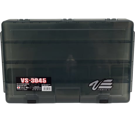 MEIHO Коробка рыболов.  Versus VS-3045 Black 410х264х43 VS-3045-B