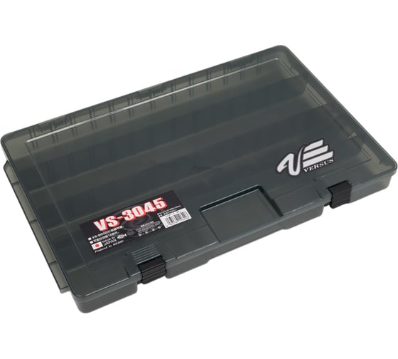 MEIHO Коробка рыболов.  Versus VS-3045 Black 410х264х43 VS-3045-B