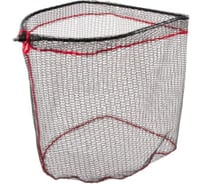 Голова подсачека Namazu Pro, квадратный обод с подгибом 50x45 см, прорезиненная сетка NP-LNR-05