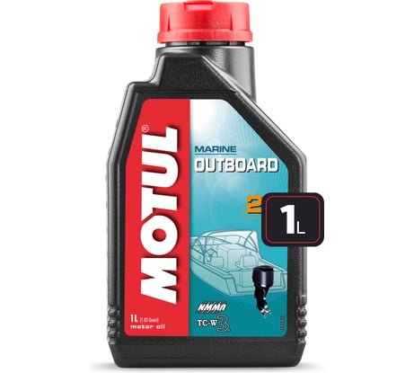 Моторное масло MOTUL OUTBOARD 2T 1 л 112750