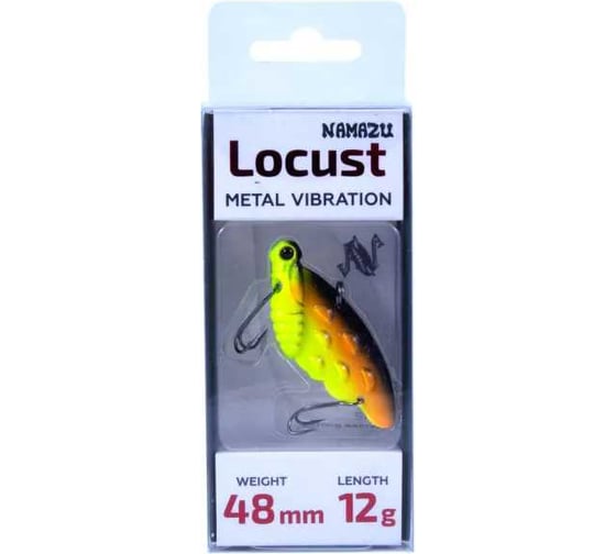 Блесна-цикада Namazu Locust L-48 мм, 12 г, цвет №50 N-CL48-С50