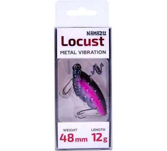 Блесна-цикада Namazu Locust L-48 мм, 12 г, цвет №45 N-CL48-С45