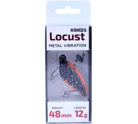 Блесна-цикада Namazu Locust L-48 мм, 12 г, цвет №43 N-CL48-С43