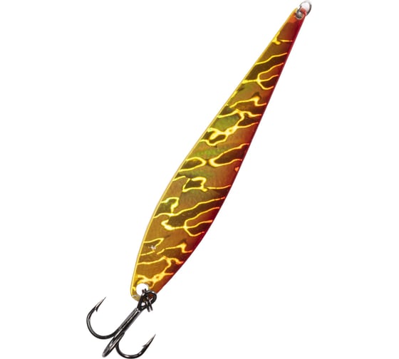 Блесна вертикальная зимняя Lucky John S-3 с тройником, 6.0 г, цвет RG 8276-RG