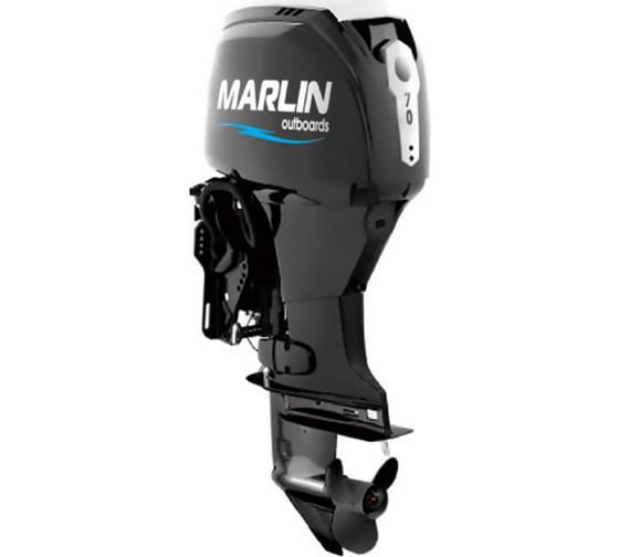 Мотор бензиновый лодочный подвесной четырехтактный MARLIN MFI 70 AERTLU 2.33 MFI-70-AERTLU-2,33 1