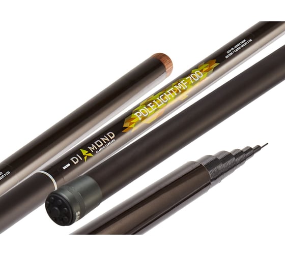 Поплавочное удилище без колец SALMO Diamond POLE LIGHT MF 7.00, 2233-700