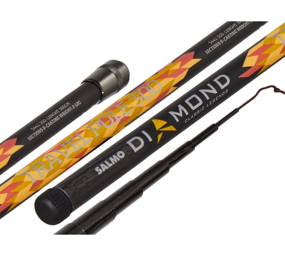 Поплавочное удилище без колец SALMO Diamond TRAVEL POLE 3.00, 5441-300
