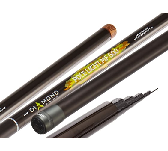 Поплавочное удилище без колец SALMO Diamond POLE LIGHT MF 6.00, 2233-600