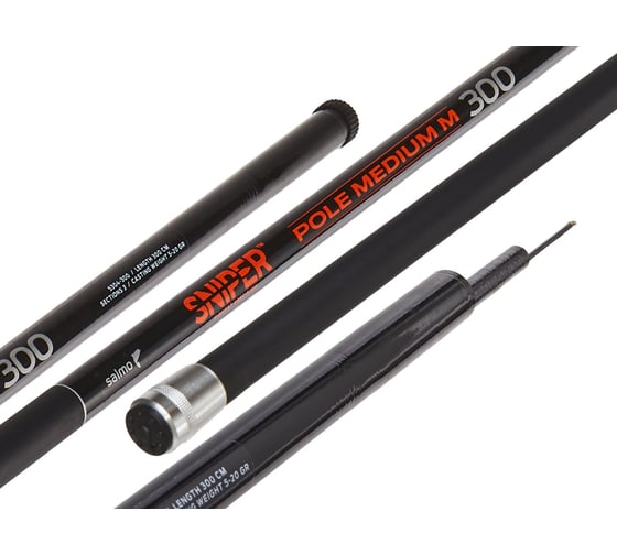 Поплавочное удилище без колец SALMO Sniper POLE MEDIUM M 3.0 5304-300