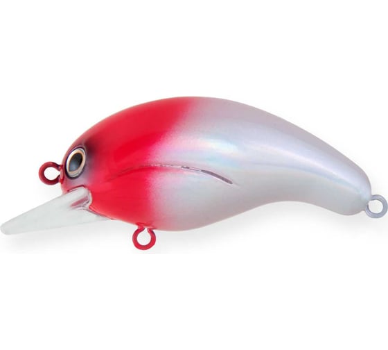 Воблер Strike Pro Крэнк Dworf Wobbler 50, цвет: 022PPP-713 Redhead Silver EG-751F#022PPP-713 1