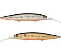 Воблер Strike Pro Минноу Bold Deep Diver 130SP, цвет: 613-SBO/A70-SBO Double Silver/Smoked EG-191L-SP#613-SBO/A70-SBO