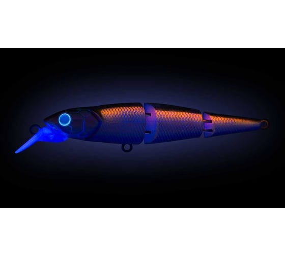 Воблер Strike Pro Составной Flying Fish Joint 110, цвет: A53-EP Silver Smelt UV EG-079J#A53-EP