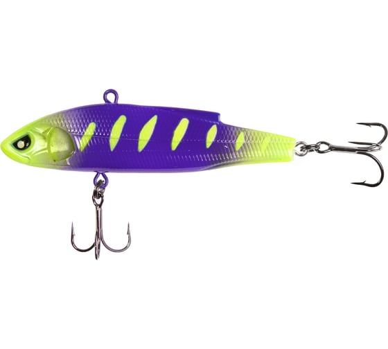 Воблер тонущий вертикальный Lucky John LJ Pro Series VIB S 68.00 мм, цвет 352 LJVIB68-352
