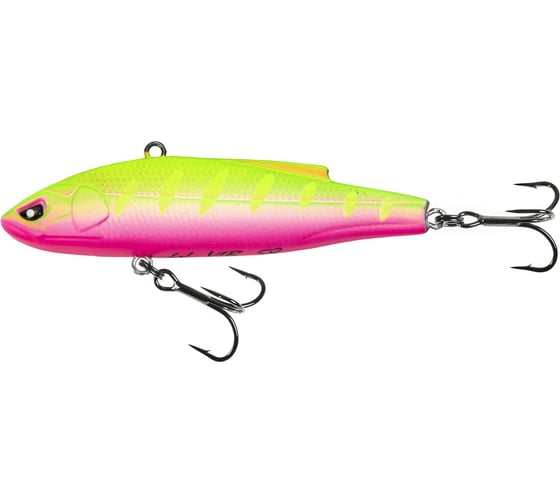 Воблер тонущий вертикальный Lucky John LJ Pro Series VIB S 68.00 мм, цвет 354 LJVIB68-354