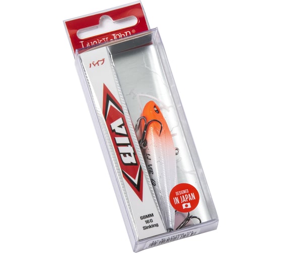 Воблер тонущий вертикальный Lucky John LJ Pro Series VIB S 68.00 мм, цвет 353 LJVIB68-353