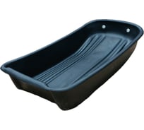 Сани-волокуши ЛЕТО С-2 п/эт, 85x45x16 см, с люверсами, черные 24428