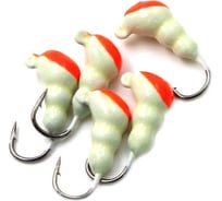 Мормышка Yaman муравей с ушком, цвет 19, с красной пяткой, d 4, вес 0.5 г, 5 шт Я-МР0787