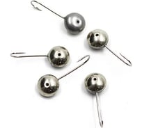 Мормышка Yaman паяная Сфера, вес 0.55 г, никель 5 шт Я-МРЛ218