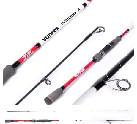 Спиннинговое удилище LUCKY JOHN Vanrex TWITCHING 14 1.98 LJVT-662LEF