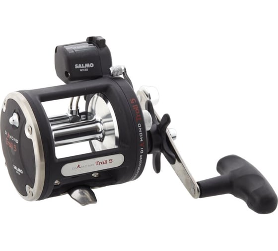 Мультипликаторная катушка со счетчиком SALMO Diamond TROLL 5 M1130