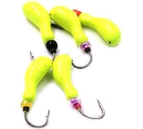 Мормышка литая Yaman Мотылек, вес 0.5 г, кр. Kumho №57, цвет фц. желтый, 5 шт Я-МР1681