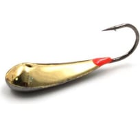 Мормышка паяная Yaman Уралка, вес 1.9 г, кр.№4, латунь, 5 шт Я-МРЛ07