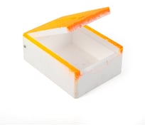 Мотыльница средняя Yaman 80x60x30 мм, цветная Y-BW-06