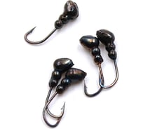 Мормышка Yaman муравей с отверстием, цвет BN, d 3, вес 0.3 г, 5 шт Я-МР0061