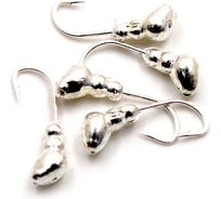 Мормышка Yaman муравей с отверстием, цвет SILVER PLATED, d 5, вес 0.8 г, 5 шт Я-МР0070