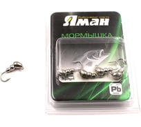 Мормышка Yaman муравей с ушком, цвет NL, d 4, вес 0.5 г, 5 шт Я-МР0073