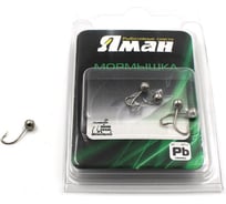 Мормышка Yaman шар с отверстием, цвет NL, d 3, вес 0.2 г, 5 шт Я-МР0098