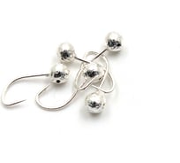 Мормышка Yaman шар с отверстием, цвет SILVER PLATED, d 6, вес 1.2 г, 5 шт Я-МР0125