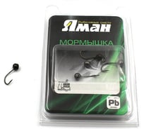 Мормышка Yaman шар с отверстием, цвет BN, d 3, вес 0.2 г, 5 шт Я-МР0101