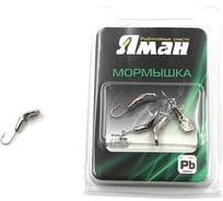 Мормышка Yaman Комар с отверстием, цвет NL, р 6, вес 1,9 г, 5 шт Я-МР0013