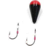 Приманка Yaman Балда Булава-5, с плавающими крючками, 25 г, цвет ч-к Я-МР1456ЧК