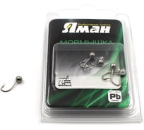 Мормышка Yaman шар с отверстием, цвет NL, d 4, вес 0.4 г, 5 шт Я-МР0103