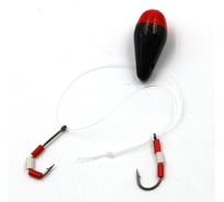 Приманка Yaman Балда ЯМАН Булава-3 с плавающими крючками, 8 г, цвет черный/красный Я-МР714ЧК