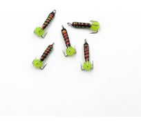 Мормышка вольфрамовая безнасадочная Yaman Черт с петлей (длинный) Малек, d-2 мм, вес 0,5 г, подвеска икринка Я-МР2010