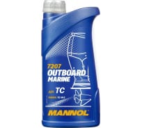 Полусинтетическое моторное масло MANNOL OUTBOARD MARINE 1 л 1412