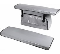 Комплект накладок лодочных GAOKSA 100x20x4 см, ПВХ, серый KNP-100/20